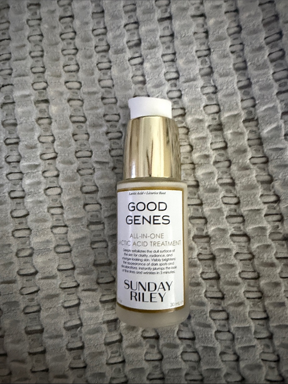 Sunday Riley Good Genes Serum - White and Gold Bottle